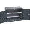 40021094.77V CUPBOARD 2 SHELVES 75KG UDL DRAWER SHELF DARK GREY thumbnail-0