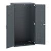 40021102.77V CUPBOARD WITH PERFO REAR 75KG UDL PER SHELF DARK GREY thumbnail-0