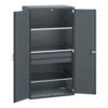 40021169.77V SHELF CUPBOARD DRAWERS  75KG UDL PER DRAWER DARK GREY thumbnail-0