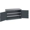 40022046.77V CUPBOARD 2 SHELVES 75KG UDL DRAWER SHELF DARK GREY thumbnail-0