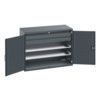 40022084.77V SHELF CUPBOARD DRAWERS  75KG UDL PER DRAWER DARK GREY thumbnail-0