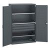 40022087.77V SHELF CUPBOARD DRAWERS  75KG UDL PER DRAWER DARK GREY thumbnail-0