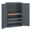 40022090.77V SHELF CUPBOARD DRAWERS  75KG UDL PER DRAWER DARK GREY thumbnail-0