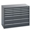 40030015.77V CABINET 7 DRAWERS 75KG UDL PER DRAWER SHELF DARK GREY thumbnail-0