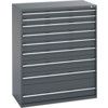 40030075.77V CABINET 9 DRAWERS 75KG UDL PER DRAWER SHELF DARK GREY thumbnail-0