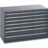 40030087.77V CABINET 7 DRAWERS 75KG UDL PER DRAWER SHELF DARK GREY thumbnail-0