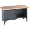 41002034.77V WORKBENCH (MPX) CUPBOARD 75KG UDL PER SHE;F DARK GREY thumbnail-0