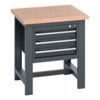 41003524.77V FRAMEWORK BENCH (MPX) 3 CABINET DARK GREY thumbnail-0