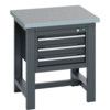 41003526.77V FRAMEWORK BENCH (LINO) 3 CABINET DARK GREY thumbnail-0