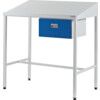 S/TOP WORKSTATION C/W SGL DRAWER 1060x1000x460mm thumbnail-0