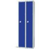 Compartment Locker, 2 Doors, Blue, 1800 x 600 x 300mm, Nest of 2 thumbnail-0