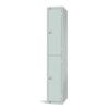 Compartment Locker, 2 Doors, Mid Grey, 1800 x 300 x 450mm thumbnail-0