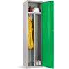 Clean and Dirty Lockers, Single Door, Green, 1800 x 450 x 450mm thumbnail-0