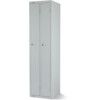 Space Saving Locker, 2 Doors, Mid Grey, 1800 x 450 x 450mm thumbnail-1