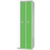 Space Saving Locker, 2 Doors, Green, 1800 x 450 x 450mm thumbnail-0