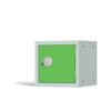 Cube Locker, Single Door, Green, 300 x 300 x 300mm thumbnail-0