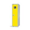 Disabled Access Locker, Single Door, Yellow, 1370 x 300 x 450mm thumbnail-0