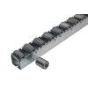 HD CYLINDRICAL STEEL ROLLER TRACK - 3.6M LONG & 48MM PITCH thumbnail-0