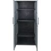 LARGE INDUSTRIAL PLASTIC UTILITY CUPBOARD - DOUBLE DOOR thumbnail-0