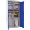 Storage Cabinet, 2 Doors, Grey, 1820 x 915 x 505mm thumbnail-0