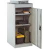 Storage Cabinet, Single Door, Grey, 984 x 477 x 505mm thumbnail-0