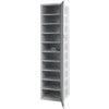 Charging Locker, Single Compartment, Grey, 1800 x 450 x 450mm thumbnail-0