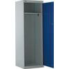 Workwear Locker, Single Door, Blue, 1800 x 450 x 600mm thumbnail-0