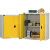 SILVER/YELLOW IND. LOW CUPBOARD 984x915x505mm thumbnail-0