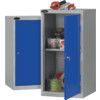 SILVER/BLUE IND. TOOL CUPBOARD 984x477x505mm thumbnail-0