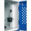 Charging Locker, Single Compartment, Red, 930 x 450 x 450mm thumbnail-0