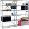 Stormor Standard Duty Shelving, 7 Shelves, 70kg Shelf Capacity, 2450mm x 1000mm x 450mm, Grey thumbnail-0