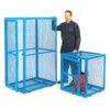 Security Cage, Blue, 830 x 700 x 700mm thumbnail-0