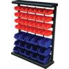 Storage Bin Rack/Storage Bins, Black, 930x285x1150mm, 42 Pack thumbnail-0