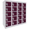 DUAL USB PHONE CHARGING LOCKER 5 TIERS 20 DOORS PITAHAYA PINK thumbnail-0