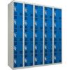 Perforated Tool Charge Locker 8 Compartment Standard Plug Light Blue 1800x450x450 thumbnail-0