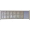 Louvre Back Panel 480x1500mm Light Grey thumbnail-0