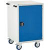 Euroslide Mobile Storage Cabinet, 1 Drawers, Blue, 980 x 600 x 650mm thumbnail-0