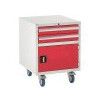 Euroslide Drawer Cabinet, 2 Drawers, Red, 780 x 600 x 650mm thumbnail-0