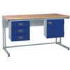 CANTILEVER WORKBENCH KIT B TRIPLE & STORAGE CUPBOARDS thumbnail-0