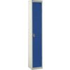 EXPRESS LOCKERS 1800X300X300MM -1 COMPARTMENT DARK BLUE thumbnail-0