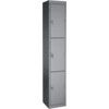 STAINLESS STEEL LOCKER H.1800W.300 D.300MM 3 COMPARTMENT thumbnail-0