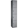 STAINLESS STEEL LOCKER H.1800W.300 D.300MM 4 COMPARTMENT thumbnail-0