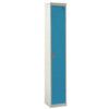 STANDARD LOCKER 1800X450X450mm 1 COMPARTMENT LIGHT BLUE DOORS thumbnail-0