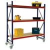 MOBILE LONGSPAN SHELVING BAY (H)2170X(W)2250X(D)600 - 3 SHELVES thumbnail-0