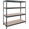 HDVALUE SHELVING 1800X1800X600 INCLUDING 4X SHELVES CB 400kg thumbnail-0