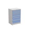 Drawer Cabinet, 8 Drawers, Blue, 1400 x 910 x 715mm thumbnail-0