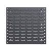 Louvre Panel For Use With Verso Cabinets, 0.5m, Light Grey thumbnail-0