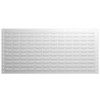 Louvre Panel For Use With Verso Cabinets, 1m, Light Grey thumbnail-0