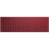 1.5m Light Grey/Red Horizontal Louvre Panel thumbnail-0