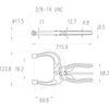 HH318SA PLIER TYPE TOGGLE CLAMP thumbnail-1